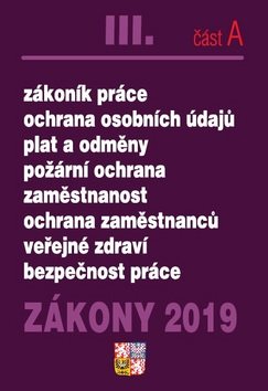 Zákony 2019 III. část A - Kniha - Main image