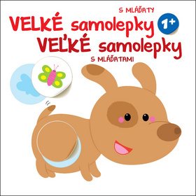 Veľké samolepky s mláďatami: Velké samolepky s mláďaty - Kniha - Main image