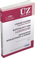 ÚZ 1298 Cenné papíry, Kapitálový trh, Investiční společnosti a fondy, Komod: podle stavu k 21. 1. 20 - Kniha