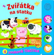 Zvířátka na statku: 4 zvuková tlačítka - Kniha