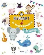 Hádanky o zvieratkách: 100 samolepiek - Kniha