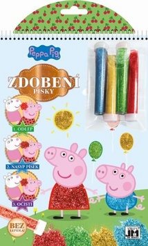 Zdobení pískem Prasátko Peppa - Kniha - Hlavní obrázek