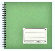 BOBO Skicák Zelenáč 18 × 18 cm - Sketchbook