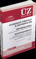 ÚZ 1320 Svobodný přístup k informacím, Informatika, eGovernment: podle stavu k 1. 5. 2019 - Kniha