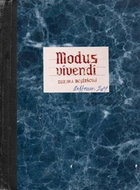 Modus vivendi - Kniha