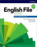 English File Fourth Edition Intermediate  (Czech Edition): with Student Resource Centre Pack - Kniha