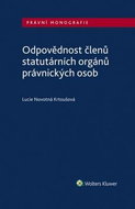 Odpovědnost členů statutárních orgánů právnických osob - Kniha