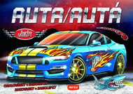 Auta/autá Turbo Motory: omalovánky + samolepky - Kniha