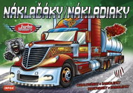 Náklaďáky/Nákladiaky Turbo Motory: omalovánky + samolepky - Kniha