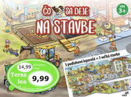 Čo sa deje na stavbe: 3 podlahové leporelá = 1 veľká stavba - Kniha