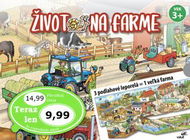 Život na farme: 3 podlahové leporelá = 1 veľká farma - Kniha