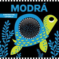 Modrá: Kontrastné leporelo - Kniha