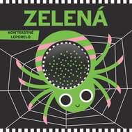 Zelená: Kontrastné leporelo - Kniha