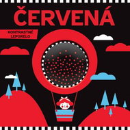Červená: Kontrastné leporelo - Kniha