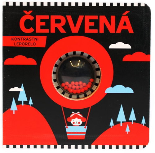Červená: Kontrastní leporelo - Kniha - Main image
