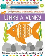 Nauč ruku kresliť a písať Linky a vlnky: So špeciálnou trojhrannou ceruzkou! - Kniha