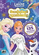 Samolepkové vymaľovanky Ľadové kráľovstvo: Viac než 135 samolepiek na vyfarbovanie - Kniha