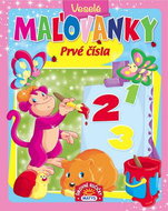 Veselé maľovanky Prvé čísla - Kniha
