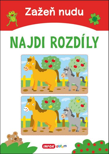 Zažeň nudu Najdi rozdíly - Kniha - Main image