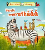 Veselé zvieratkááá: Roztiahni strany! - Kniha