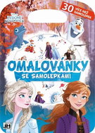 Omalovánka se samolepkami Ledové království 2  - Colouring Book