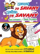 Kniha Zvieratá zo Savany Zvířata ze Savany: maľovanka / omalovánka - Kniha