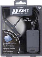 Lampička na čtení s klipem Lampička Bright book light šedá - Lampička na čtení s klipem