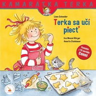 Terka sa učí piecť - Kniha