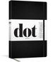 Dot Journal (Black): A dotted, blank journal for list-making, journaling, goal-setting: 256 pages  w - Kniha
