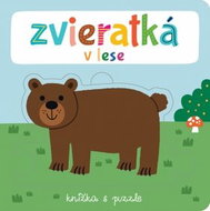 Zvieratká v lese Knižka s puzzle - Kniha