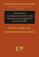 Nariadenie o ochrane fyzických osôb pri spracúvaní osobných údajov/GDPR - Kniha