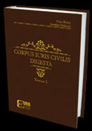 Corpus Iuris Civilis: Digesta - Kniha