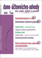 Dane, účtovníctvo, odvody bez chýb, pokút a penále: Inventarizácia a ÚZ, Závierkové účtovné prípady, - Kniha