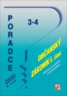 Poradce 3-4 Občanský zákoník I. část: zákon po novelách s komentářem - Kniha
