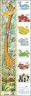 Children's tape measure (giraffe + colours) - Child Growth Chart