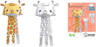 3D Giraffe to paint - Paper Model