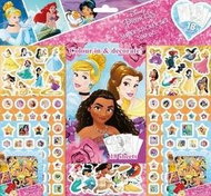 Samolepkový set 500 ks Disney Princezny - Samolepka