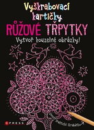 Vyškrabovací kartičky RŮŽOVÉ TŘPYTKY: Vytvoř kouzelné obrázky! + škrabátko - Vyškrabávací obrázky
