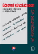 Účtovné súvzťažnosti pre podvojné účtovníctvo po ostatnej novele: ZDP, postupy účtovania, DPH - Kniha