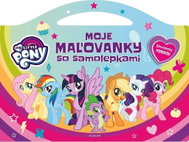 My Little Pony Moje maľovanky so samolepkami: Samolepky koníkov - Kniha