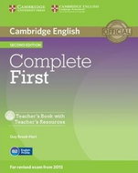 Complete First Teacher's Book with Teacher's Resources CD-ROM - Kniha
