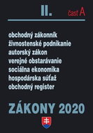 Zákony 2020 II. časť A: obchodný zákonník, živnostenské podnikanie, autorský zákon ... - Kniha