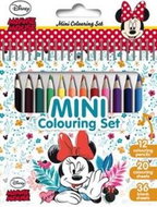 Mini notebook with Minnie crayons - Colouring Book