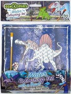 Water colouring book with brush Dinosaurs - Colouring Book