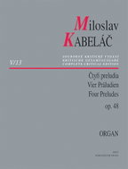 Miloslav Kabeláč Čtyři preludia op. 48 - Kniha