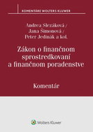 Zákon o finančnom sprostredkovaní a finančnom poradenstve - Kniha