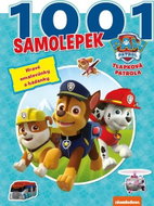 Tlapková patrola 1001 samolepek: Hravé omalovánky a hádanky - Kniha