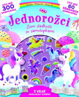 Jednorožci Země sladkostí se samolepkami - Kniha