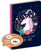 18-month Diary Petito - Unicorn 2020/2021 - Planner