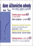 Dane, účtovníctvo, odvody bez chýb, pokút a penále 6/2020: Sadzba dane z príjmov, Daň z príjmov - pr - Kniha